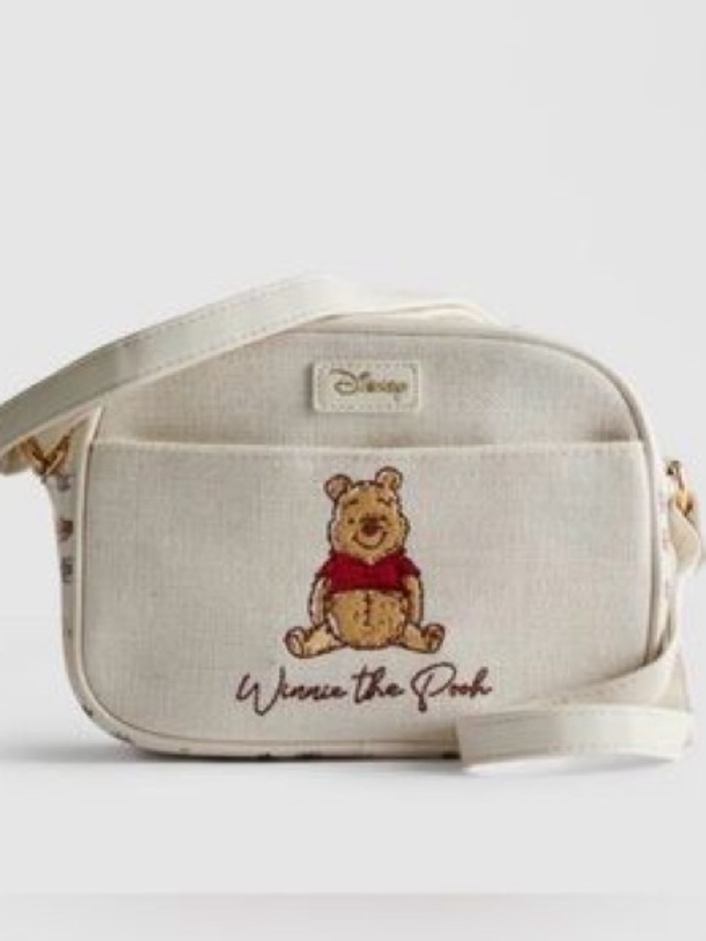 Disney Winnie the Pooh Beige Crossbody Bag